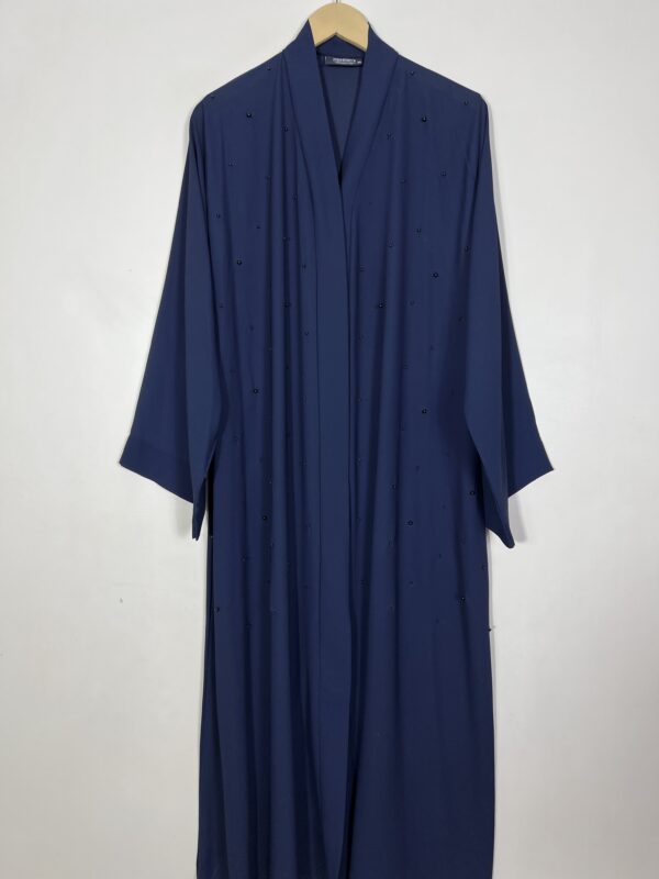 Blue – Pearls Adorned Classic Abaya HJ1293