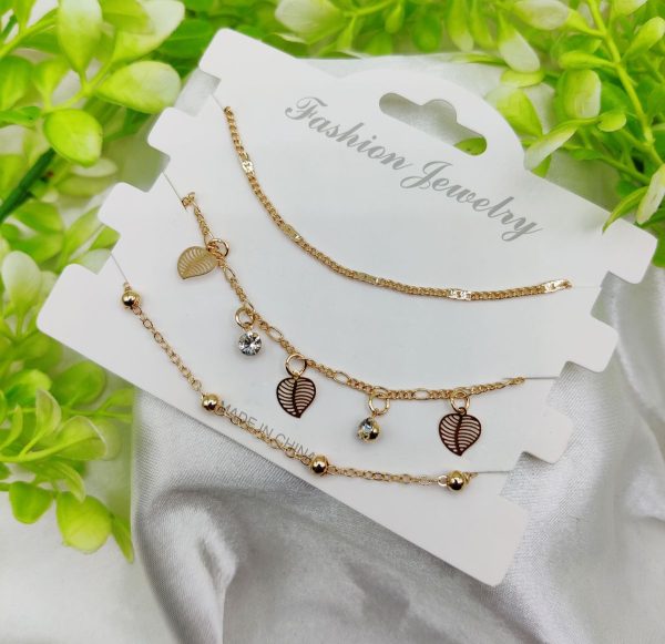 Triple-Layer Adjustable Bracelet (Random Set)